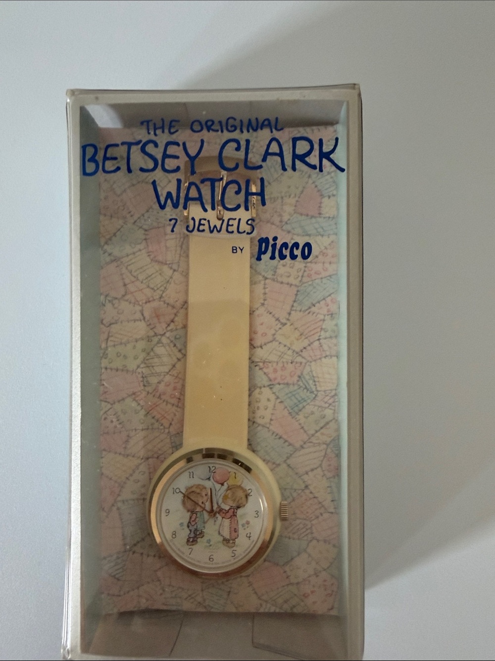 Vintage 1972 Betsey Clark 7-jewel Watch by Picco
